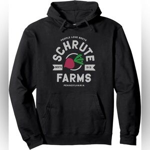 The Office Schrute Farms Black Hoodie